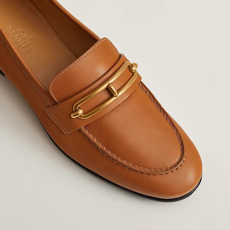 Giày Hermes Colette Loafer Nữ Nâu